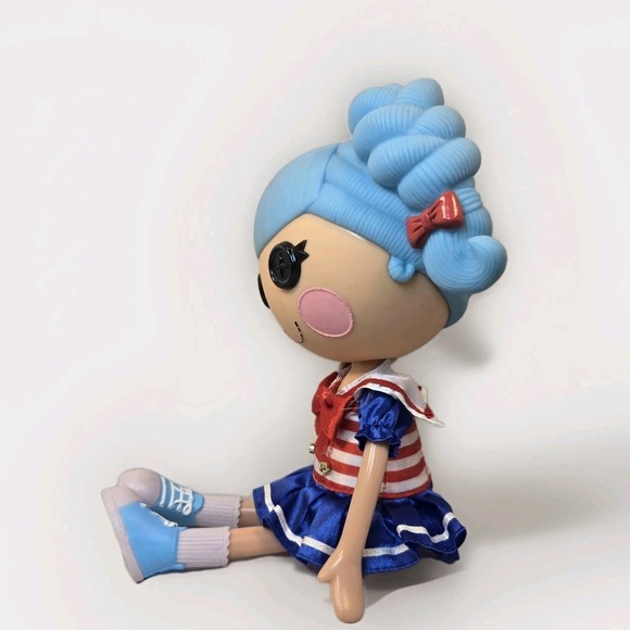 RARE Lalaloopsy FULL SIZE 12in Marina Anchors with Matey Doll - Picture 3 of 14